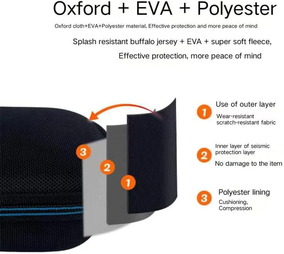 Palumma Hard Carrying Case for Insta360 Flow/For Zhiyun/For Feiyu/For Osmo Mobile 6/SE/OM 5/4/4SE Smartphone Gimbal Stabilizer and Accessories image number 6