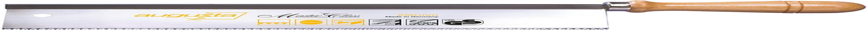 Augusta Heckenrose Fine Saw Straight 250 Mm I Special Hand Saw Made of Band Steel C75 with Wooden Handle for Mitre Cuts in Wood and PVC I Fine Pointed Teeth image number 3