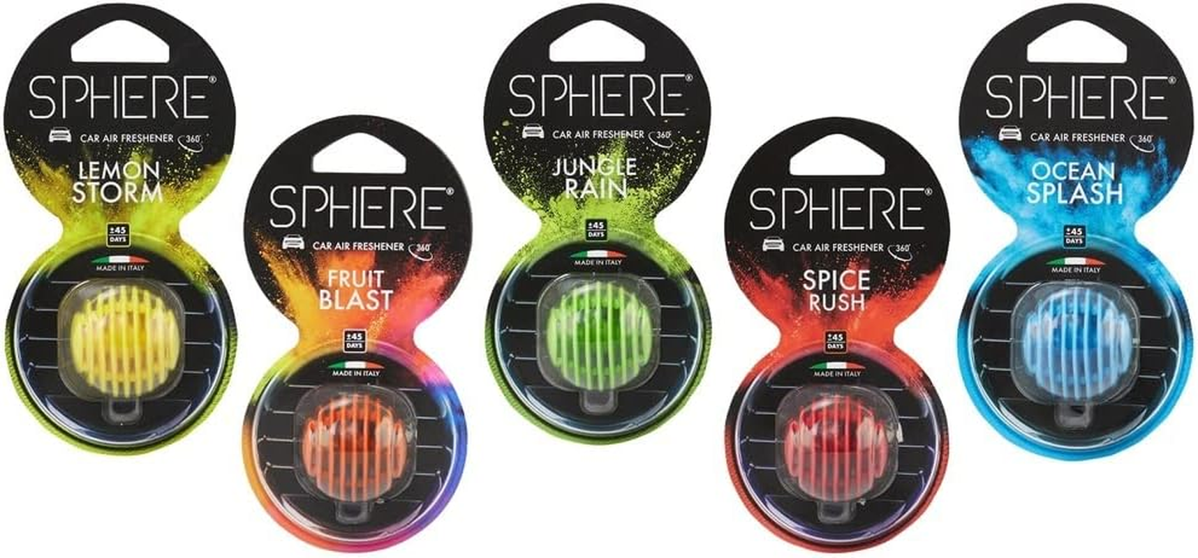 Little Joe Sphere Ocean Splash Scented Car Air Freshener