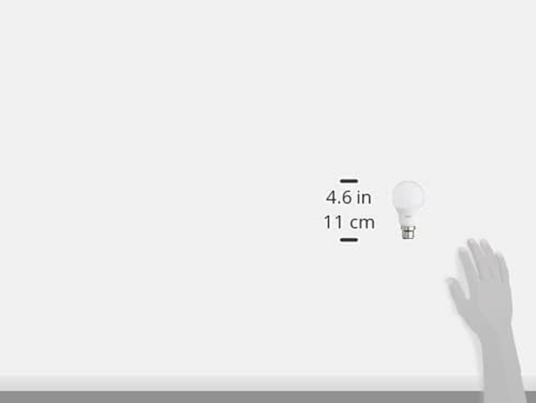 OSRAM LED Base Classic A/LED Lamp, Classic Bulb Shape, with Bayonet Base: B22D, 8.5 W, 220&hellip;240 V, 60 W Replacement, Frosted, 2700 K, 3Pack image number 1