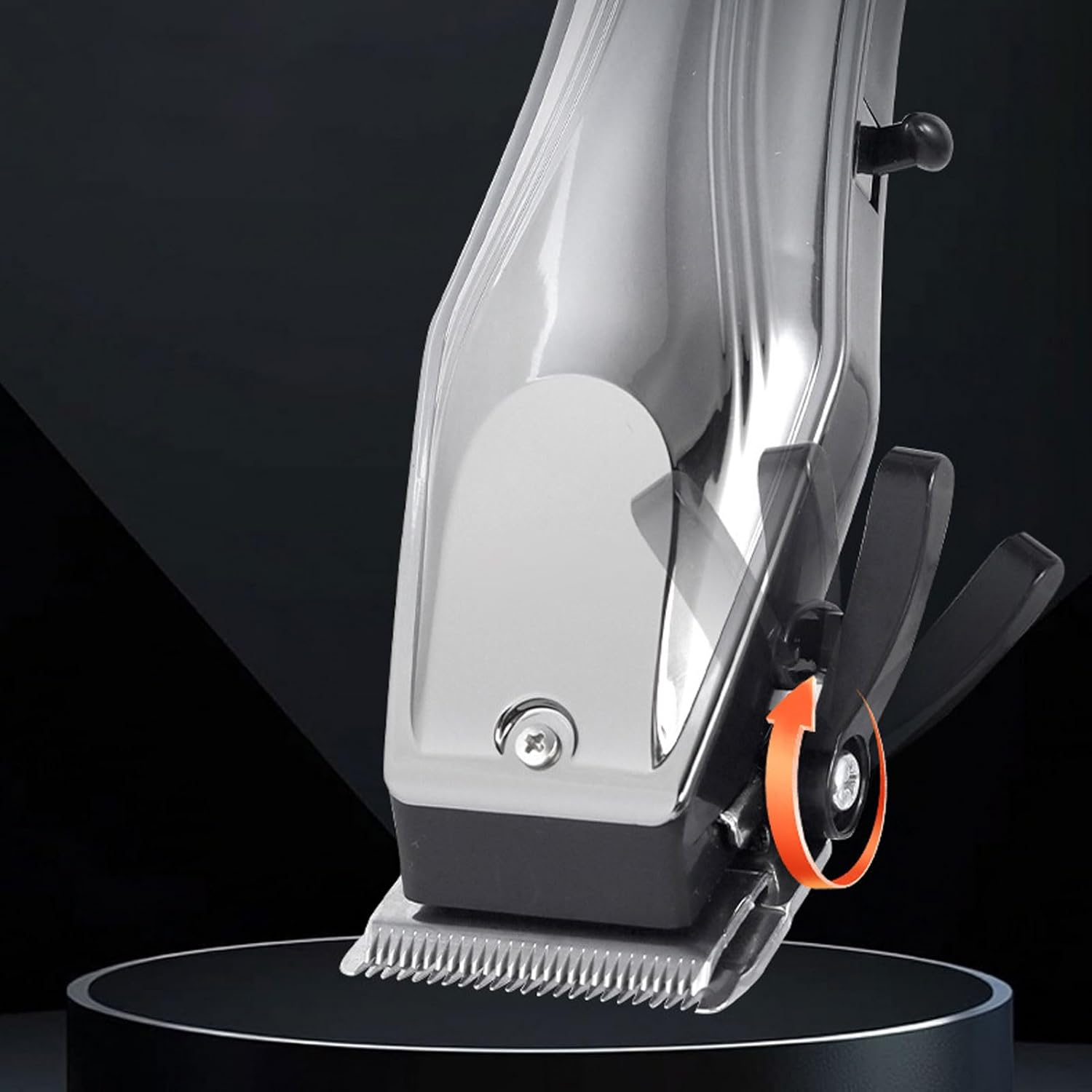 Pongnas Hair Trimmer for Men, Electric Hair Trimmer, Wireless Hair Trimmer Set, Beard Trimmer with LED Display, Travel Lock for Care in Home Salon and on the Go image number 2