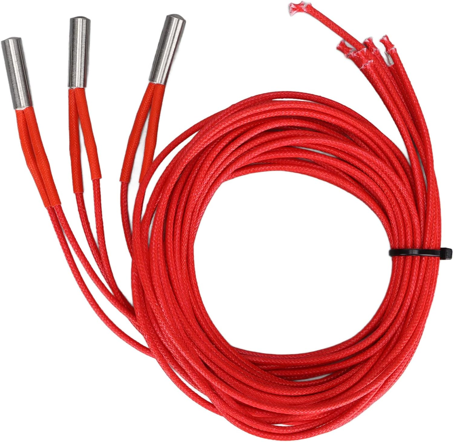 3Pcs Heating Rods, 6X20Mm 24V 40W Ceramic Cartridge Heater Tubes 3D Printer Accessories Suitable for 3D Printers, Such as for CR 10S Pro, for CR X, for Ender 3, for Ender 3X image number 3