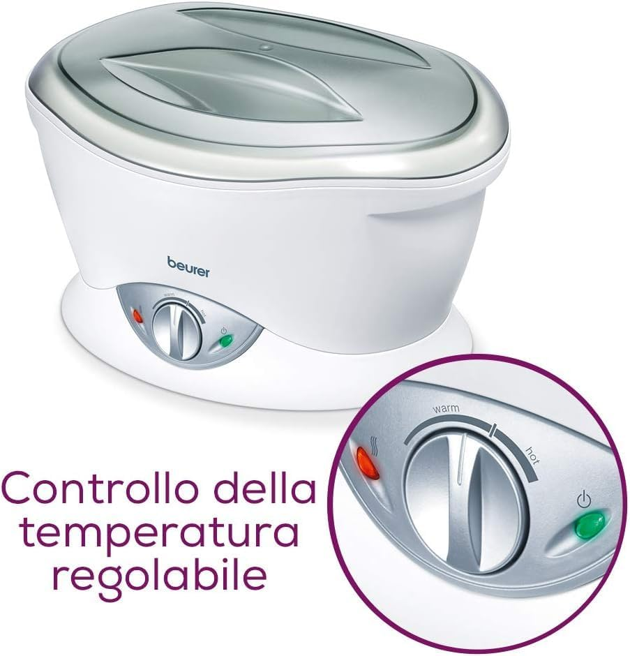 Beurer MP 70 Paraffin Bath, Electric Wax Bath with Paraffin Wax and Foils, Moisturises the Skin image number 1