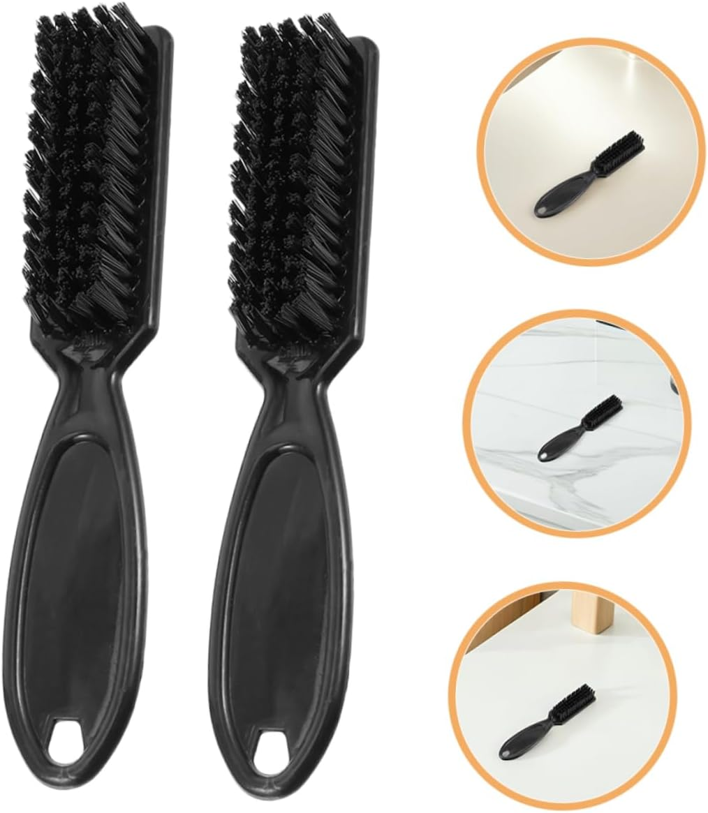 Minkissy Nylon Fade Styling Brush Barber Hair Cleaning Brush Taper Styling Tool image number 1