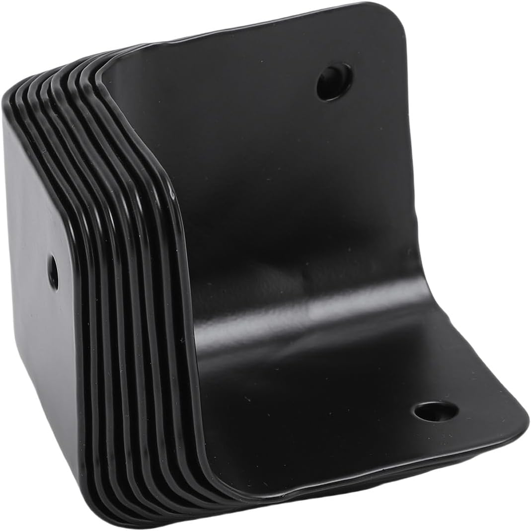 8Pcs Corner Protector, Speaker Cabinet Corners Protector, Amplifier Speaker Edge Safety Guard, Safety Guard Cabinet Furniture Corner Metal Bumpers image number 1