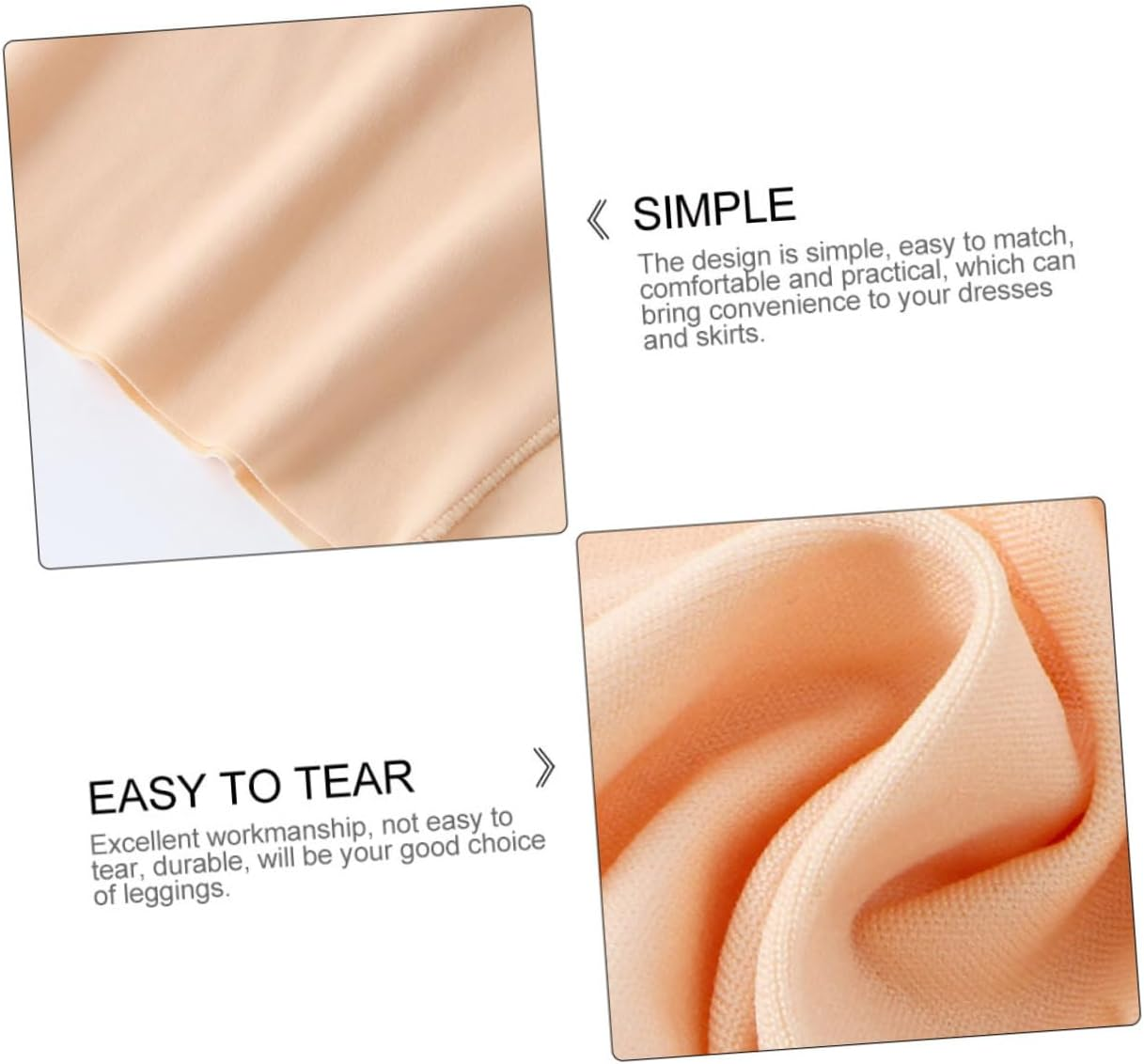 FOMIYES Women High Waist Safety Pants Seamless Thin Breathable Pregnant Underwear Tummy Control and Butt Lifting, Skin Color L, Comfortable Maternity Brief for Daily Wear Khaki image number 1