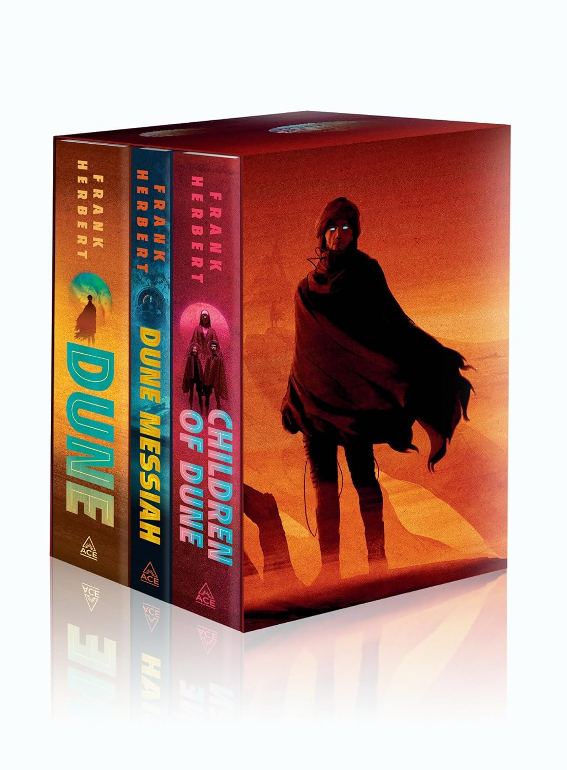 Frank Herbert'S Dune Saga 3-Book Deluxe Hardcover Boxed Set: Dune, Dune Messiah, and Children of Dune image number 3