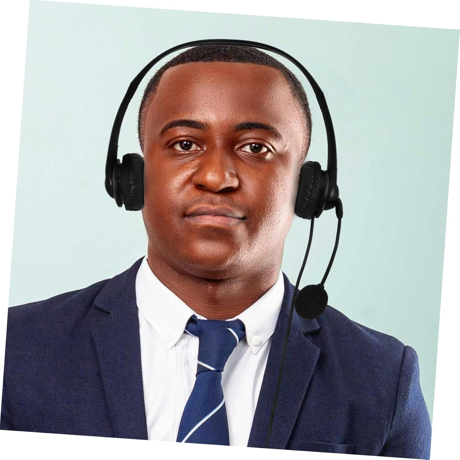 BELLIFFY USB Headset with Microphone Wired Control Headset for Office and Computer Use Over-Ear Noise Cancelling Design Comfortable Headphone for Online Meetings and Virtual Conferences image number 2