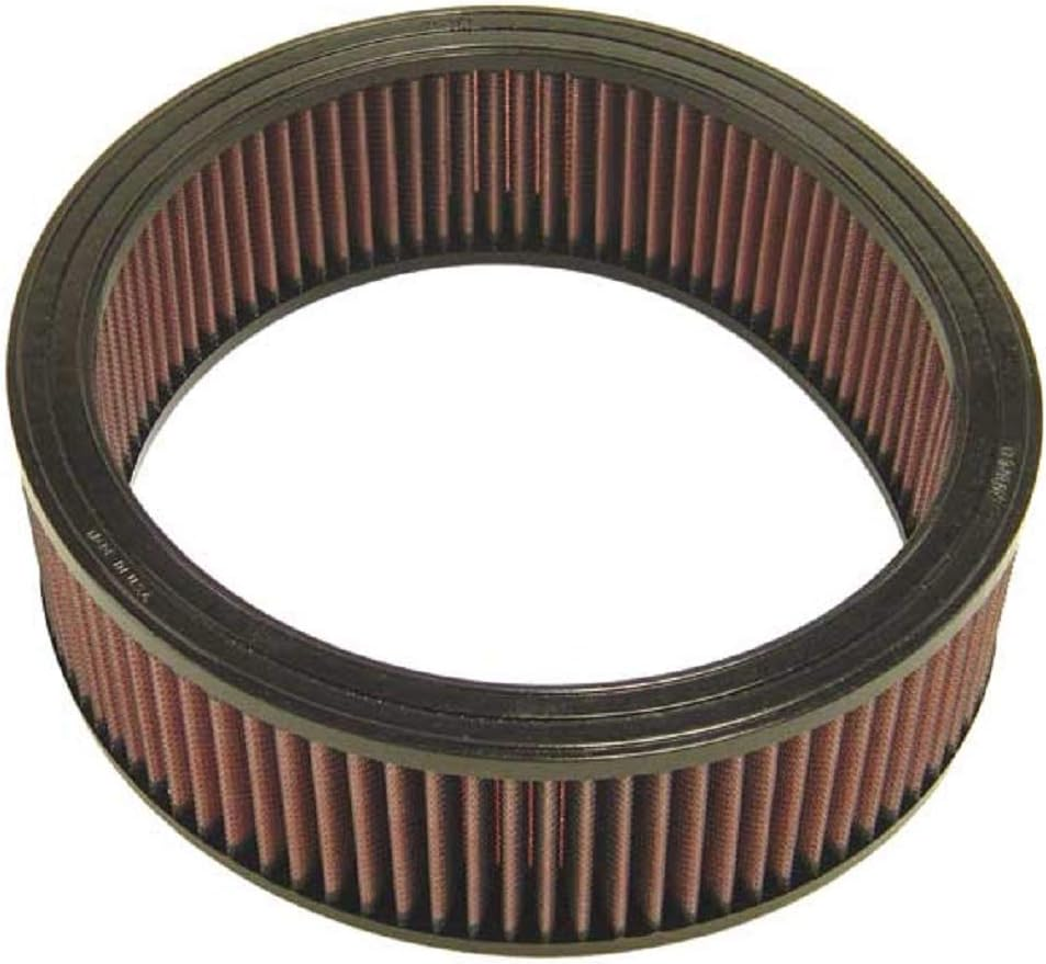 K&N E-1250 round Replacement Air Filter for 1980 Plymouth PB200 318 V8 4 BBL image number 3