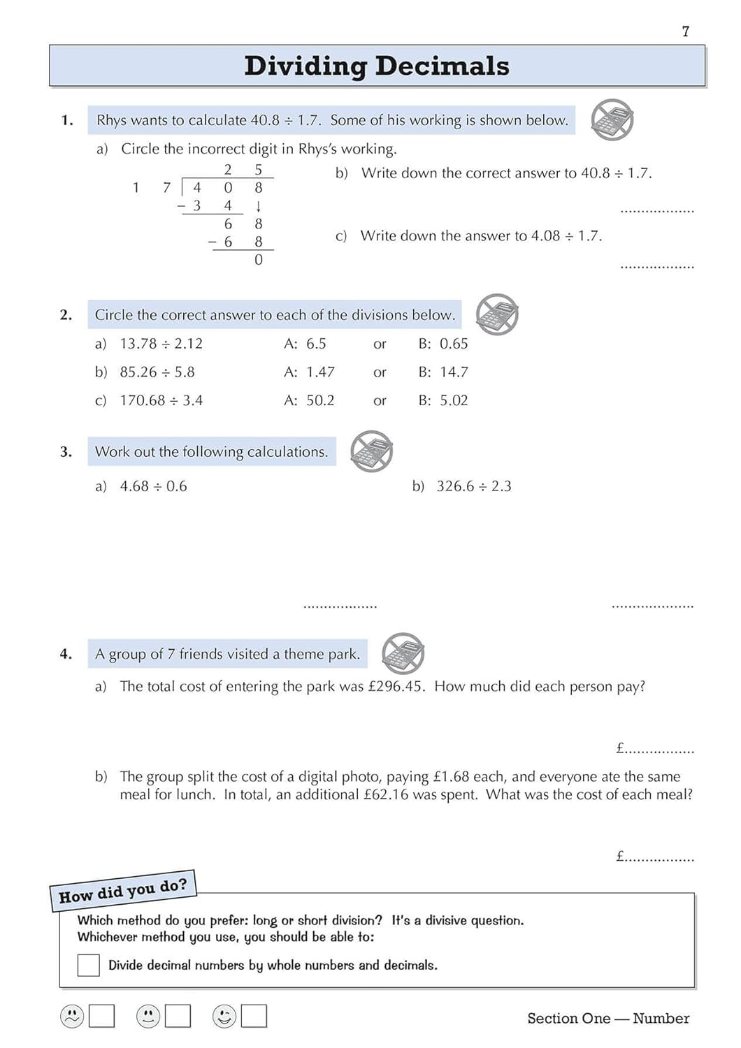 KS3 Maths Year 8 Targeted Workbook (With Answers) image number 4