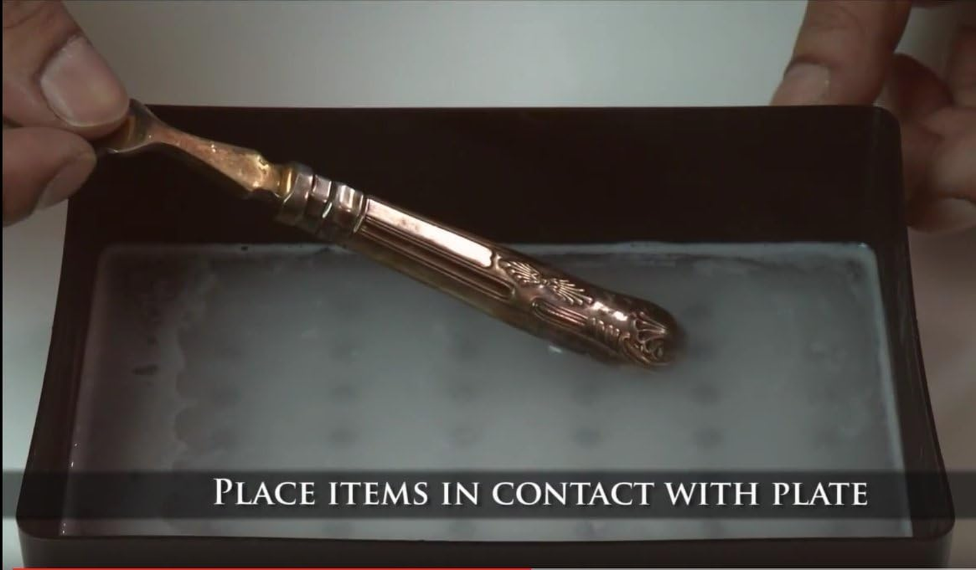 Nushine Magic Cleaning Plate (SMALL) - Rapidly Cleans Many Items at Once Reuse Multiple Times, No Harsh Chemicals Involved image number 4