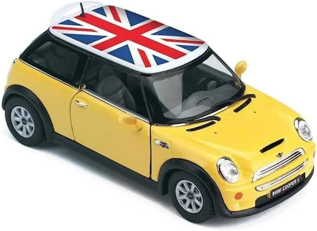 Kinsmart 5" Mini Cooper (British Flag Green)