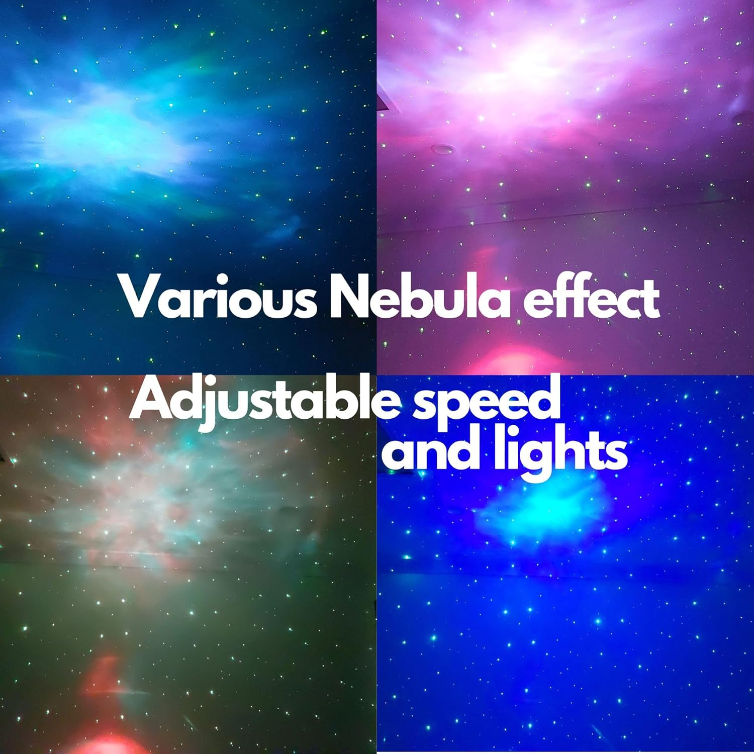 KOSU Astronaut Space Projector, Star Projector Galaxy Night Light, Starry Nebula Ceiling LED Lamp with Timer and Remote, Kids Room Decor, Gifts for Christmas, Birthdays, Party