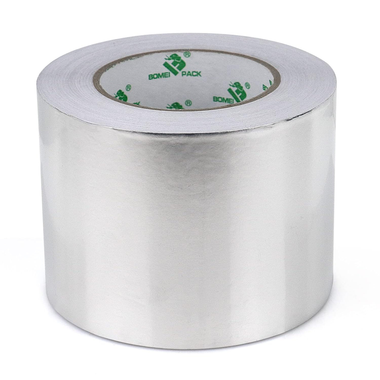 Aluminum Foil Tape, Multi-Purpose Aluminum Tape, Perfect for Sealing & Patching Pipe and Metal Repair, 1 Roll 3.94Inch X 32.8 Yards per Roll,Bomei PACK image number 3