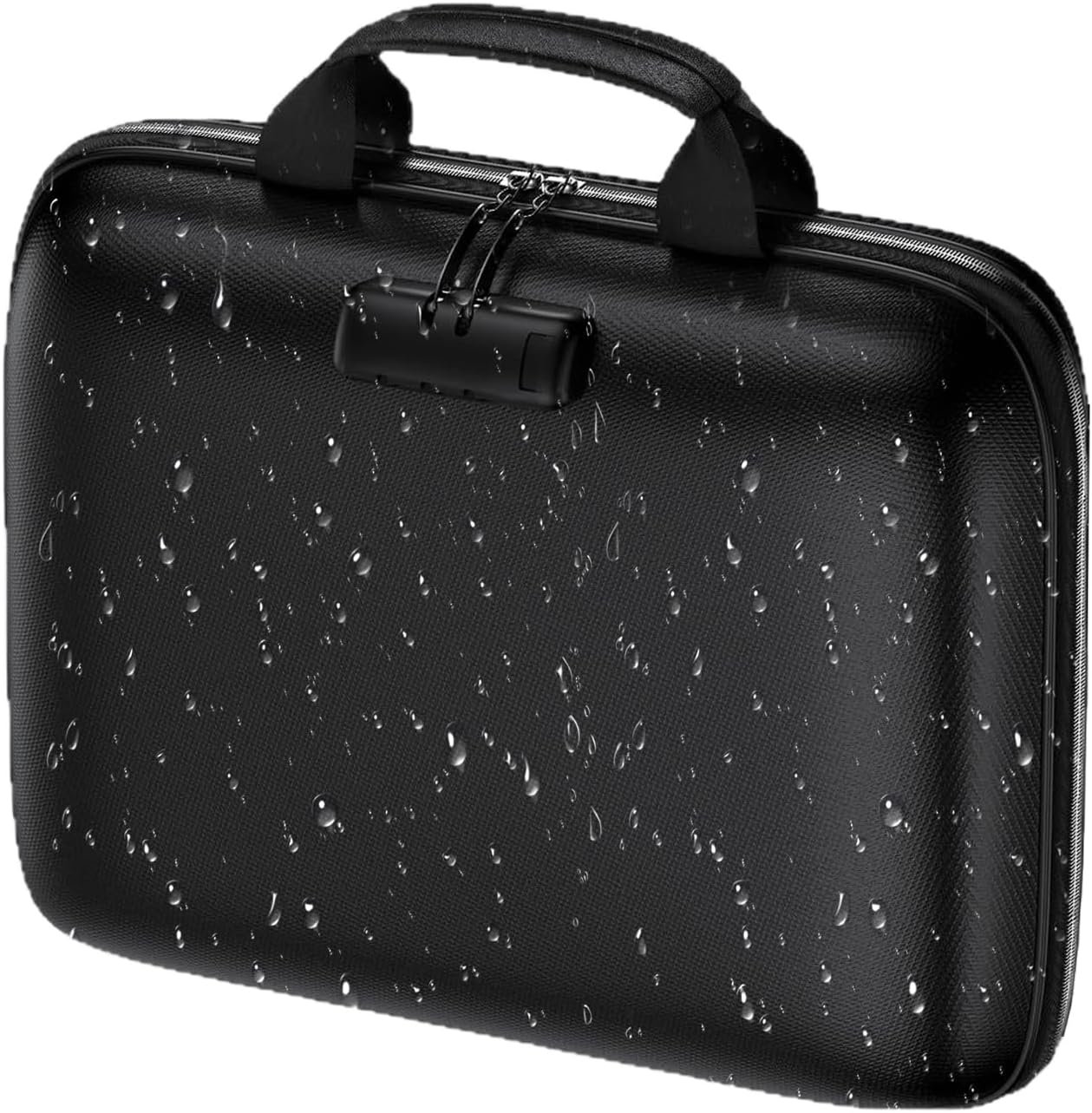 Fireproof Bag for Documents - 13 Pocket Heat Insulated Secure Storage Zipper Pouch - Lockable Fireproof Money Bag,For Important Papers Passports Identification Cards Social Security Cards image number 2