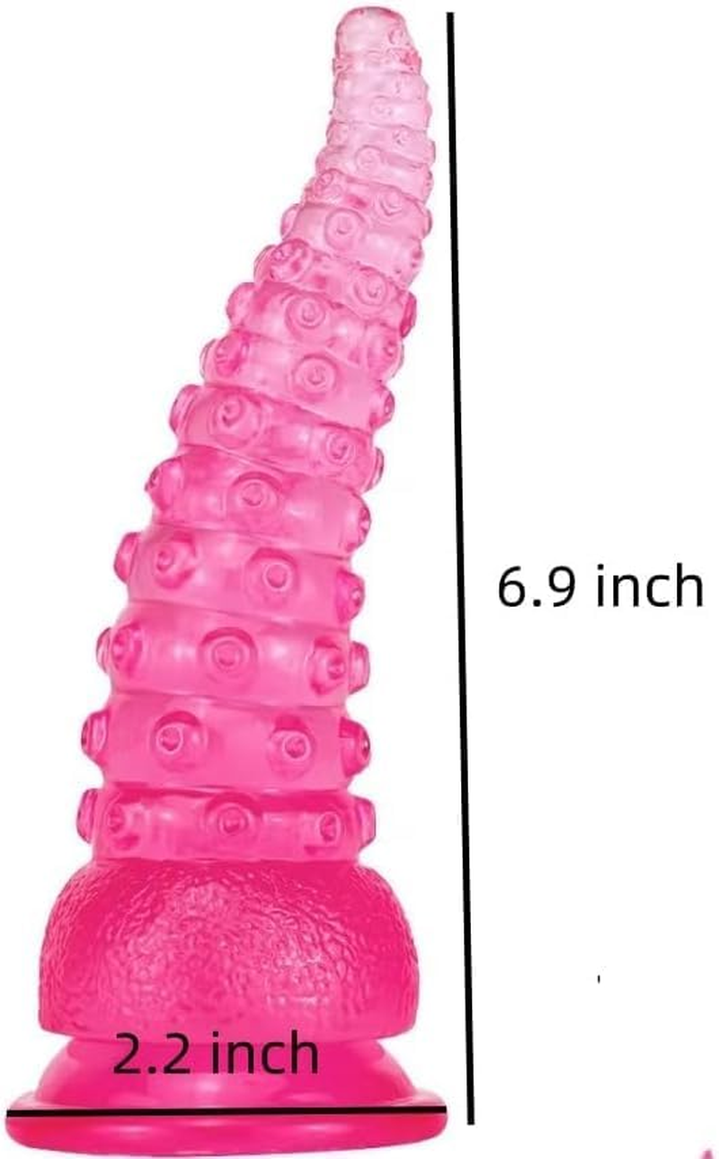 Tentacle Dildo Huge Anal Dildo with Strong Suction Cup for Hands-Free Play, Realistic Octopus Dildo for Vaginal G-Spot & Anal Sex Monster Dragon Dildo Adult Sex Toys for for Women image number 2