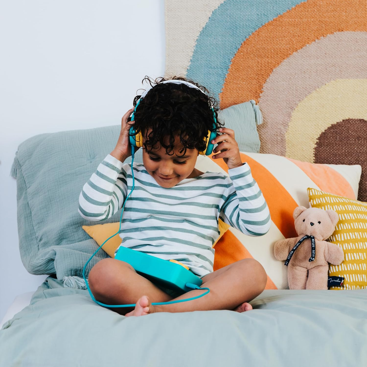 Octave &ndash; Lunii Headphones Octave Blue-Green image number 2