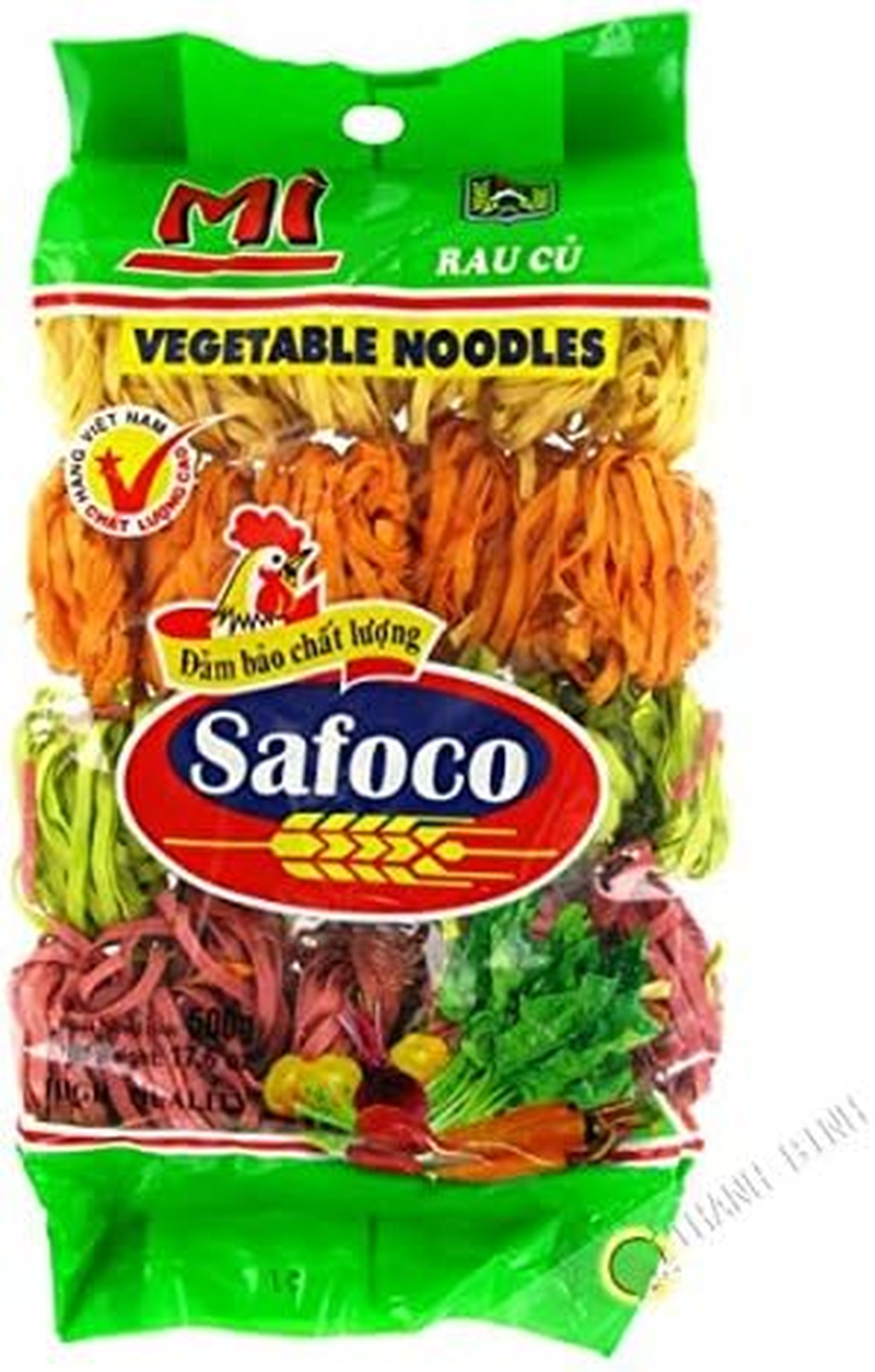 Safoco Vegetable Noodle Regular 500G image number 2