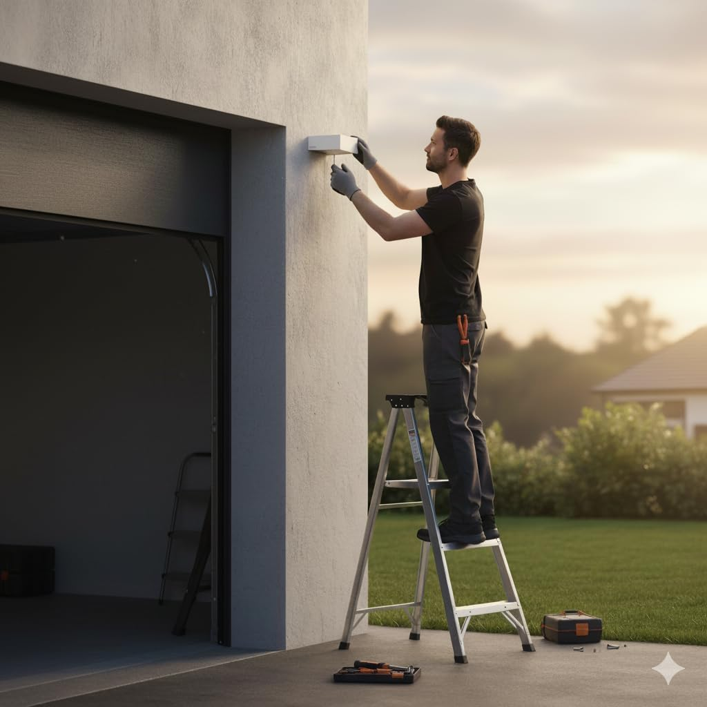 M Ledme LED Solar Light White Bin 2W Outdoor Light with Motion Sensor and Twilight IP65 Rated 4000K (Neutral), Fast Charge and 6-8 Hours Working Time image number 6