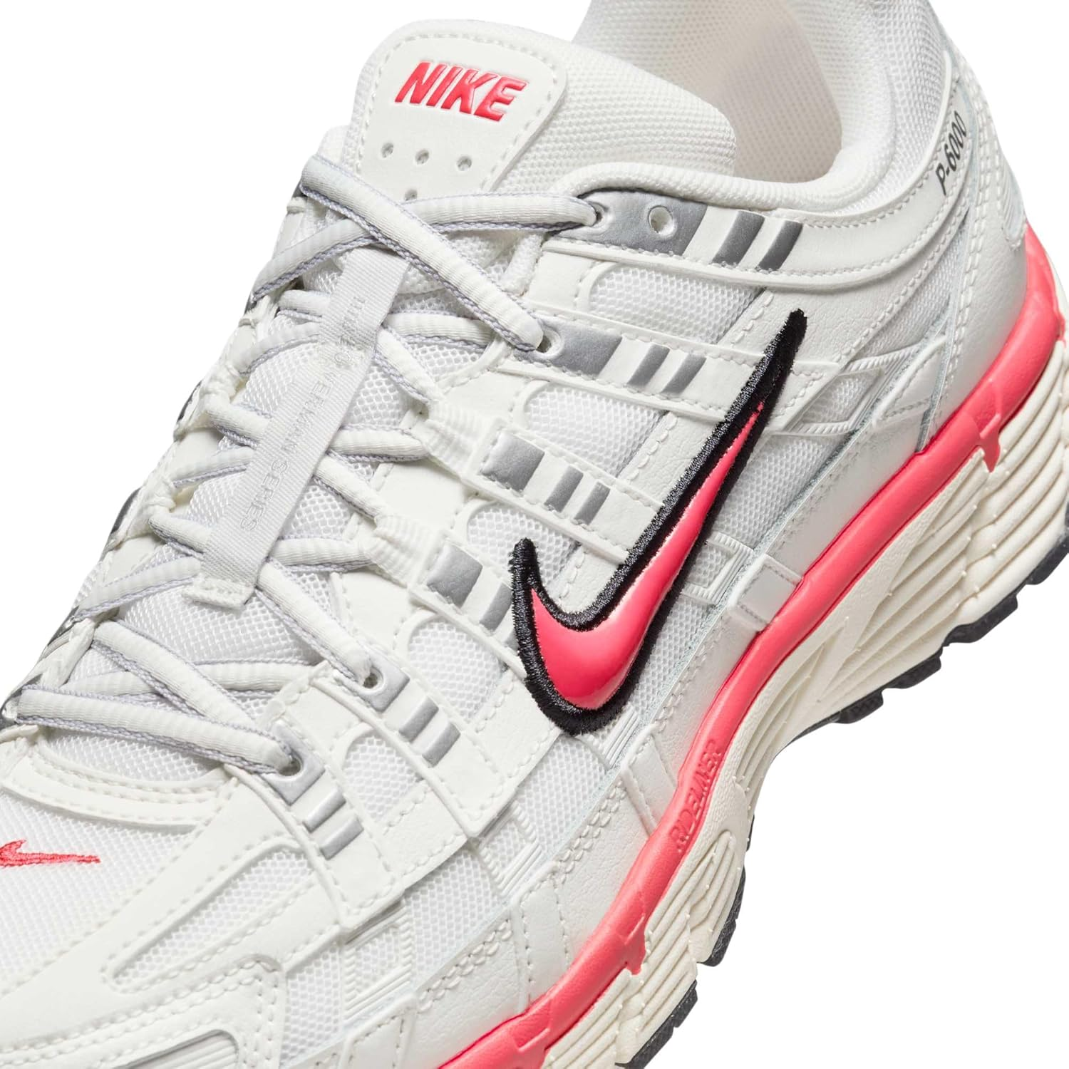 Nike P-6000 Shoes (HJ7361-133, Sail/Black/Guava Ice/Aster Pink) image number 3