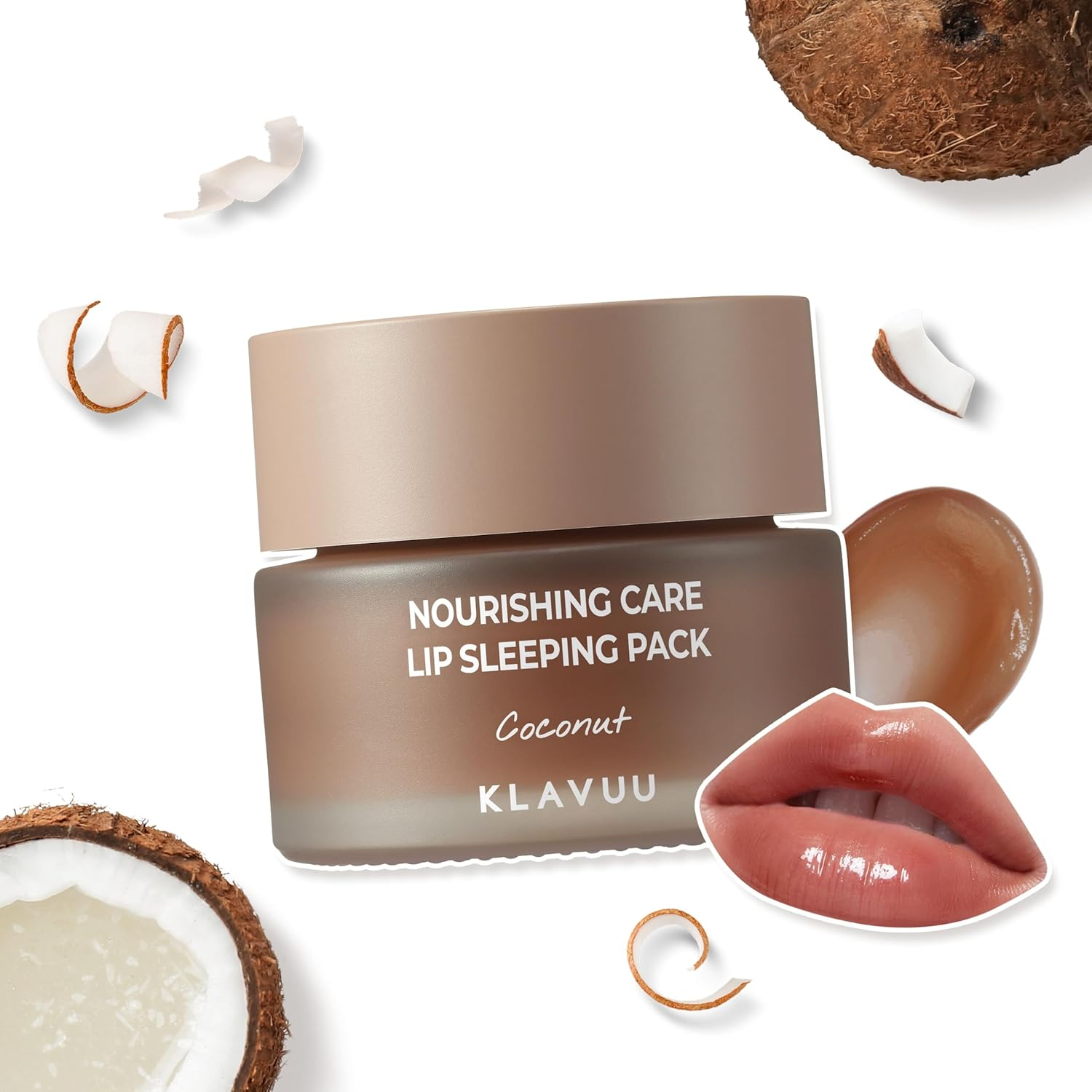 Klavuu Coconut Nourishing Care Lip Sleeping Pack 20 G image number 5