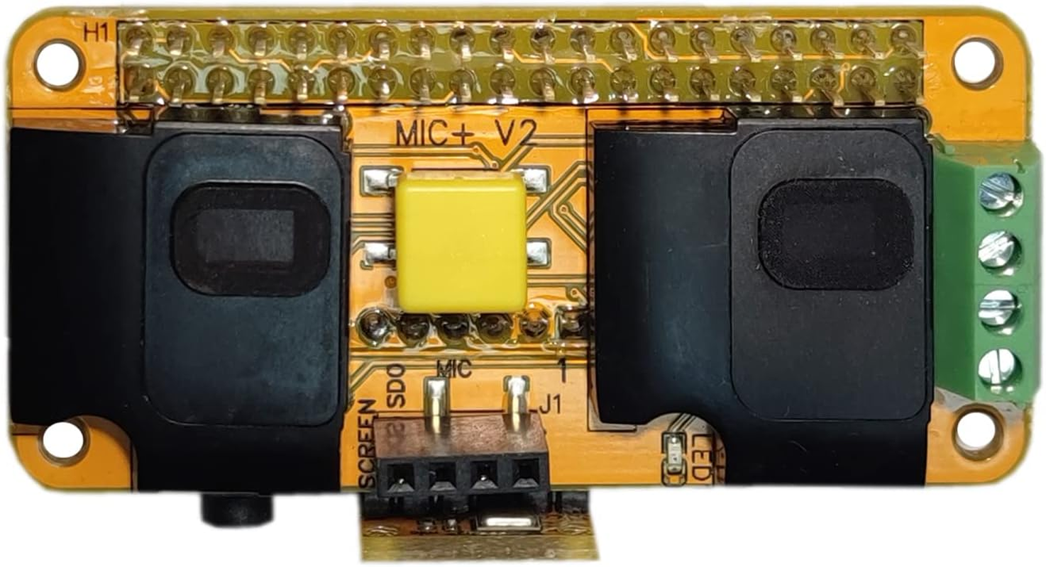 RASPIAUDIO Audio DAC Hat Sound Card for Raspberry PI5 All Models Pi4/ Pi Zero / Pi3 / Pi3B / Pi3B+ / Better Quality than USB (Mic+_V3) image number 5