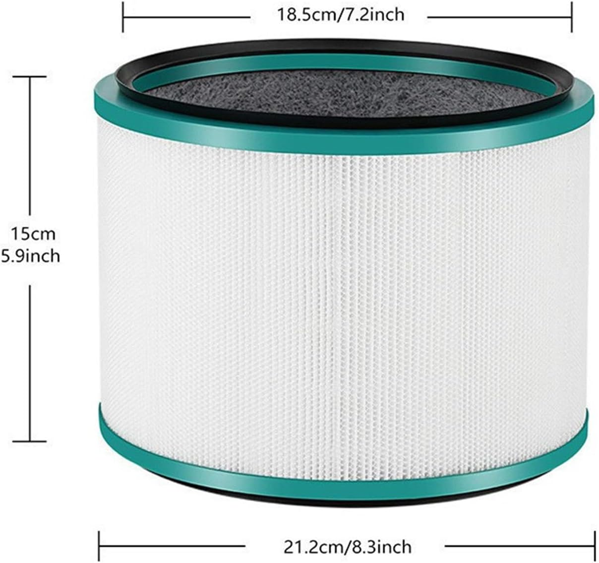 HEPA Filter Replacement for Dyson Pure Hot + Cool HP01 HP02 HP03 Air Purifier, and Dyson Pure Cool DP01 DP03 Desk Purifier, Part No. 968125-03 image number 2