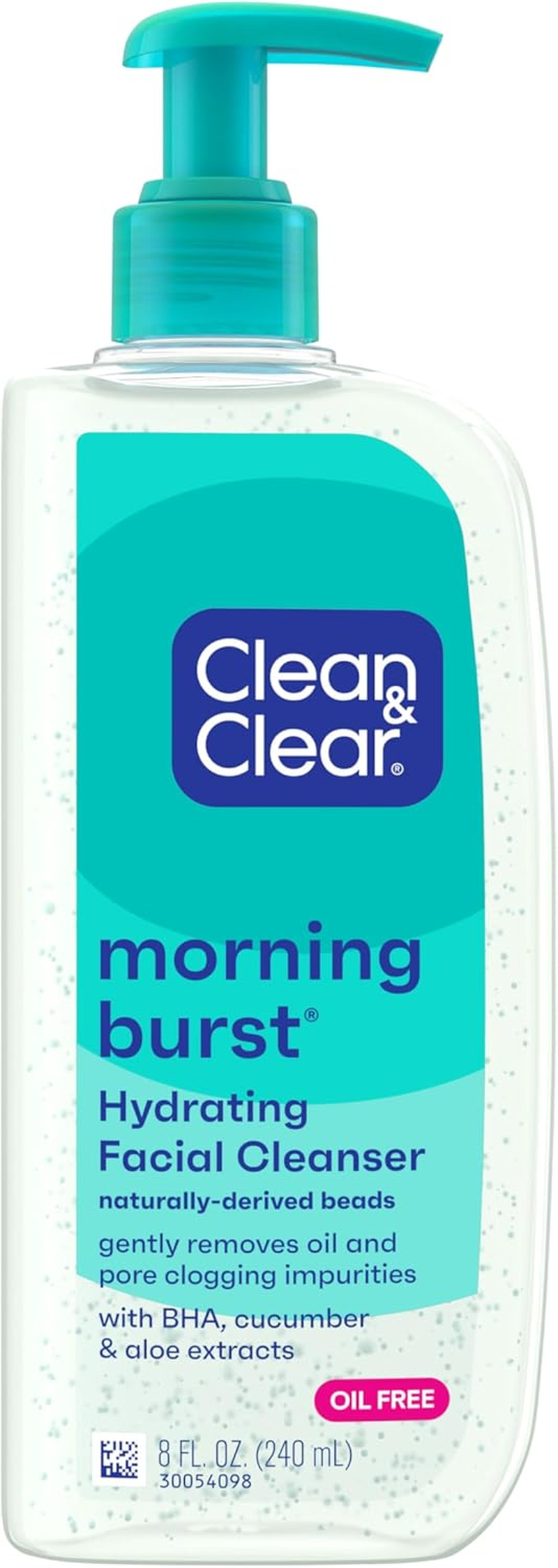 Clean & Clear 2-Pack Day and Night Face Cleanser Citrus Morning Burst Facial Cleanser with Vitamin C and Cucumber, Relaxing Night Facial Cleanser with Sea Minerals, Oil Free & Hypoallergenic Face Wash image number 1