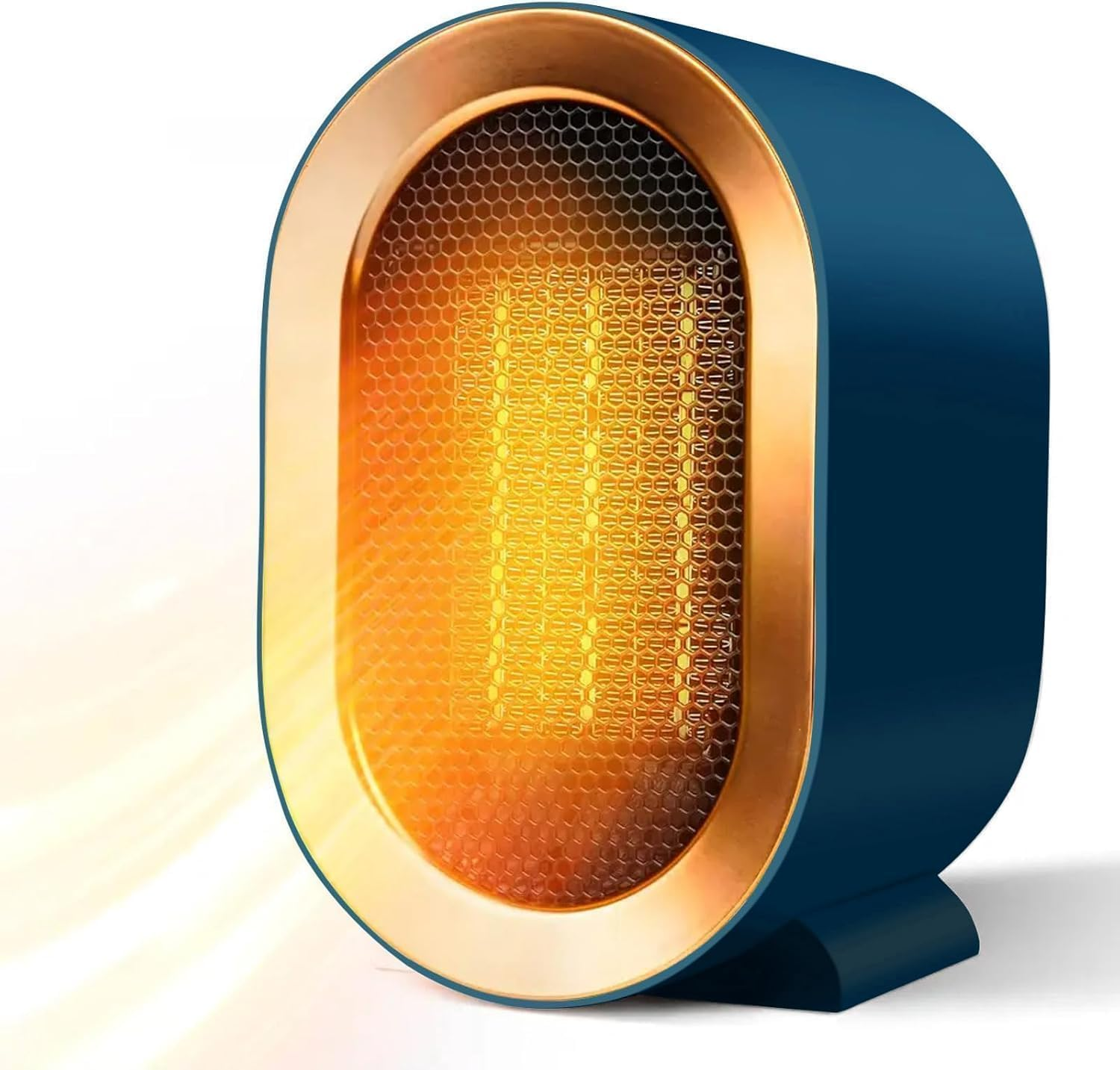 Electric Space Heater,Portable Energy Efficient Space Heaters for Indoor Use,Two-Speed Portable Heater Fan for Office with Adjustable,Overheating Protection,Dumping Shutdown image number 6