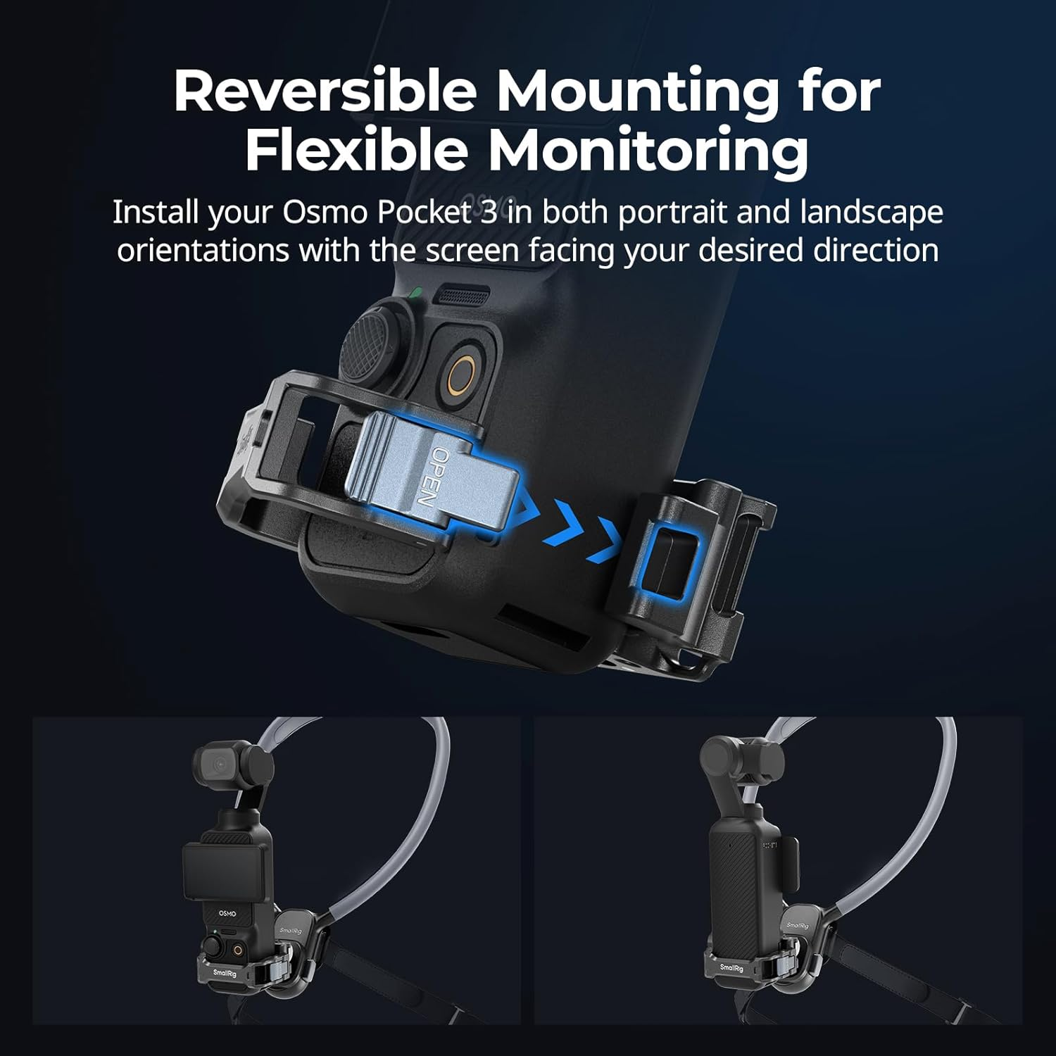 SMALLRIG Cage Adapter for DJI Osmo Pocket 3 5607 image number 2