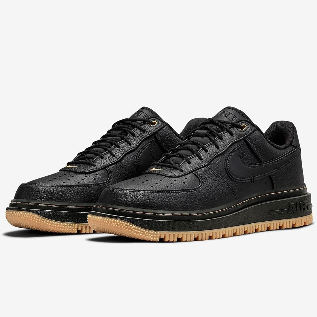 Nike DB4109-001 Lux Air Force 1 LUX Black/Back Tan/Gum Yellow/Black