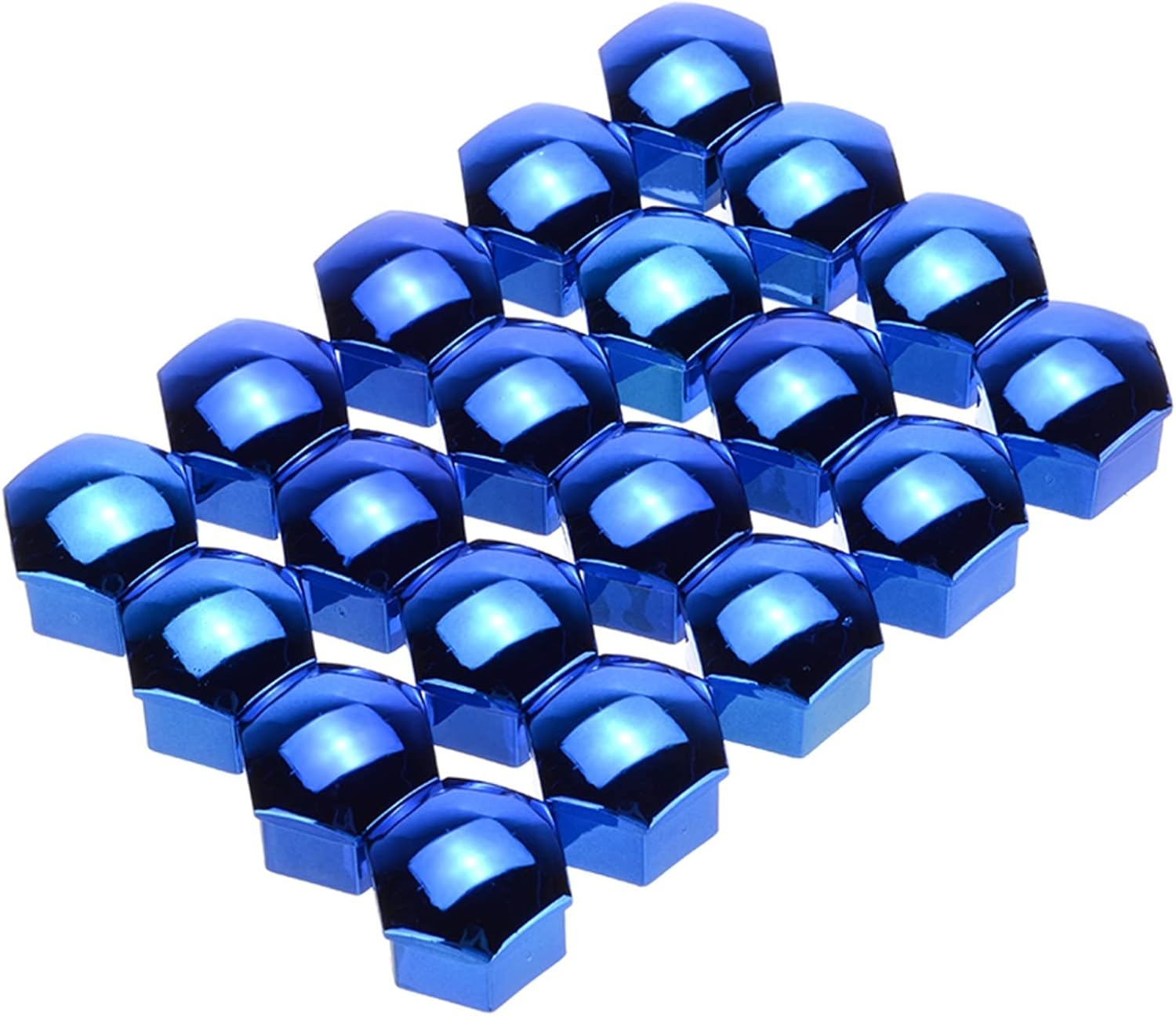 CAREG 20Pcs 17Mm Car Wheel Nut Caps Protection Covers Caps Anti-Rust Auto Hub Screw Cover Car Tyre Nut Bolt Exterior Decoration image number 3