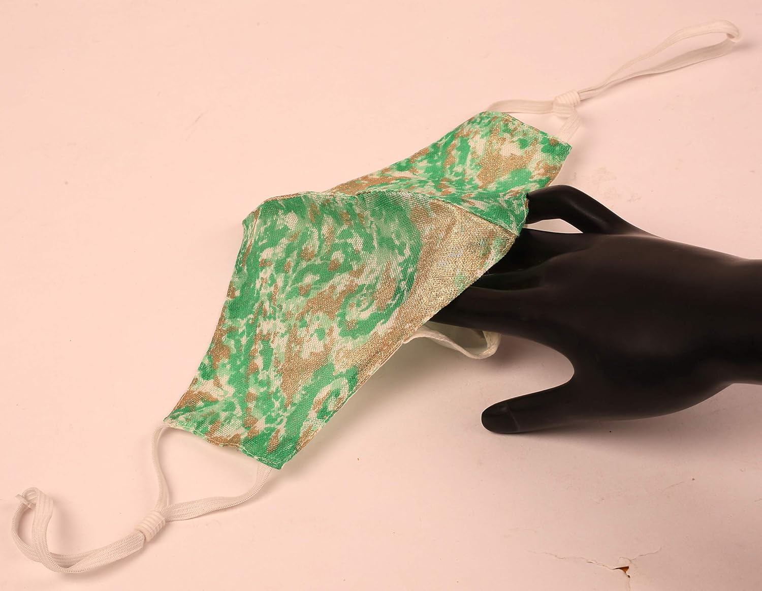 Touchstone Cotton Adjustable Filter Pocket 3 Layer Face Mask Reusable Washable for Men, Women image number 3