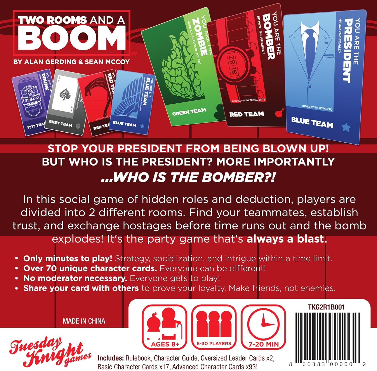 Two Rooms and a Boom