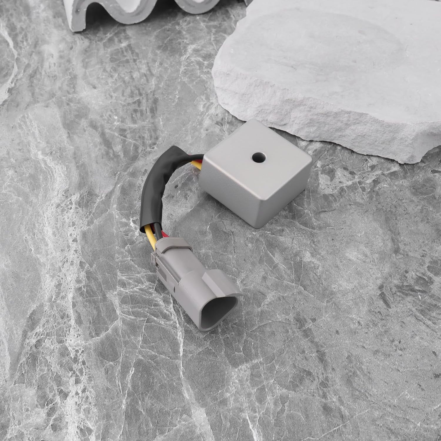 Emagtech 1Pc 12 Volt Voltage Regulator Rectifier Replacment 1025159-01 1028033-01 Compatible with Club Car 2004-Up Precedent 4-Cycle Gas Golf Cart image number 5