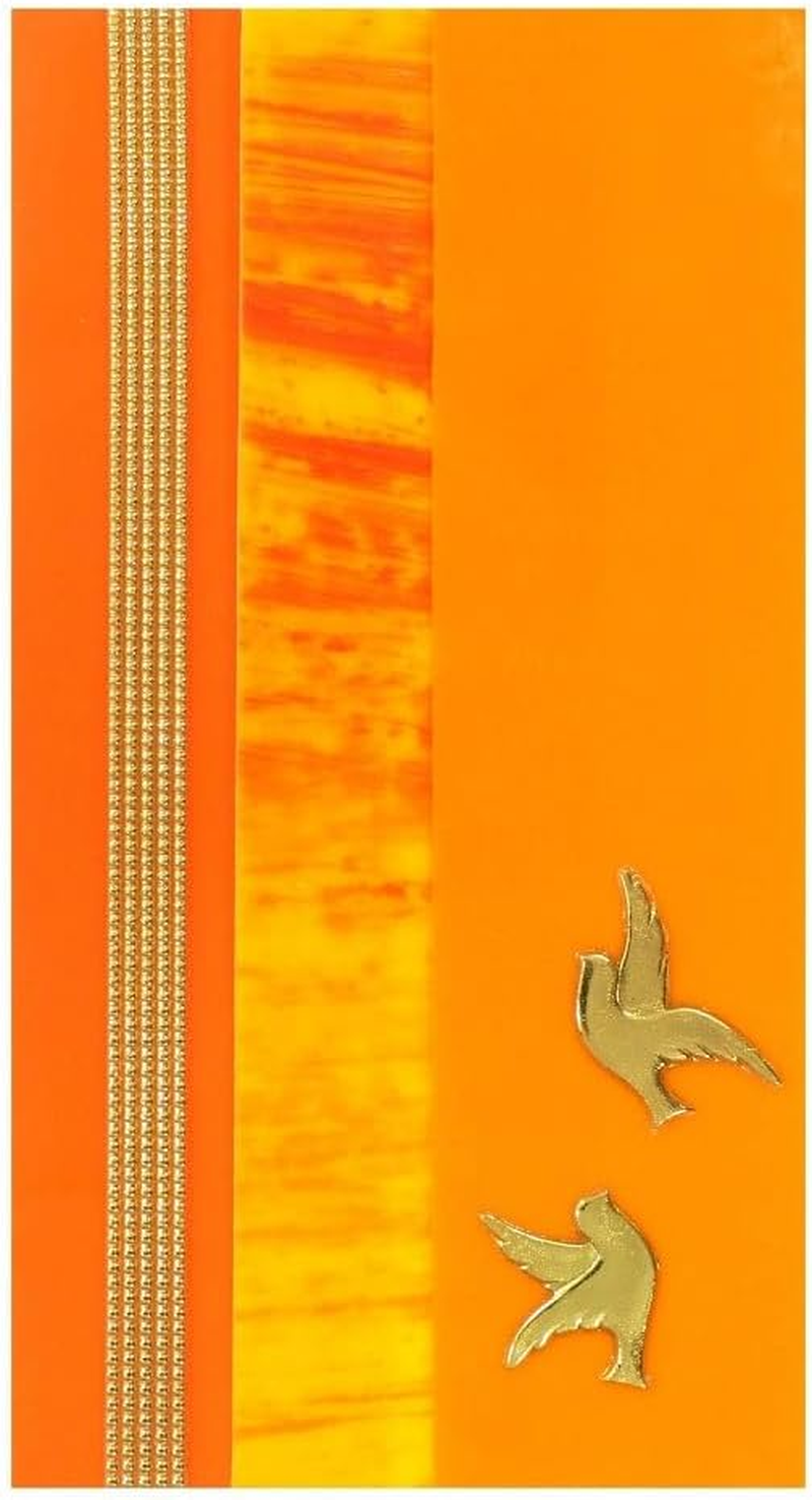 Pracht Creatives Hobby Mix, 3 Half Plates, Approx. 200 X 50 X 0.5 Mm, a Wax Strip and a Special Character for Modelling and Decorating Candles, Orange-Tone Gold, 200 X 100 X 0,5 Mm