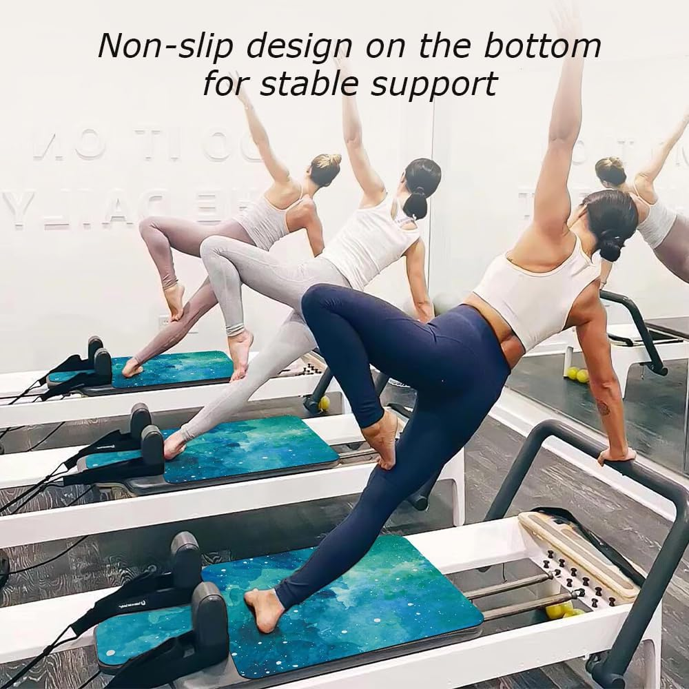 TOMVAES Durable Pilates Reformer Mat with Great Grip, Pilates Reformer Machine Mat Towel, Pilates Reformer Cover, Workout Mat for Yoga, Pilates and Floor Exercises ﻿ ﻿ image number 6