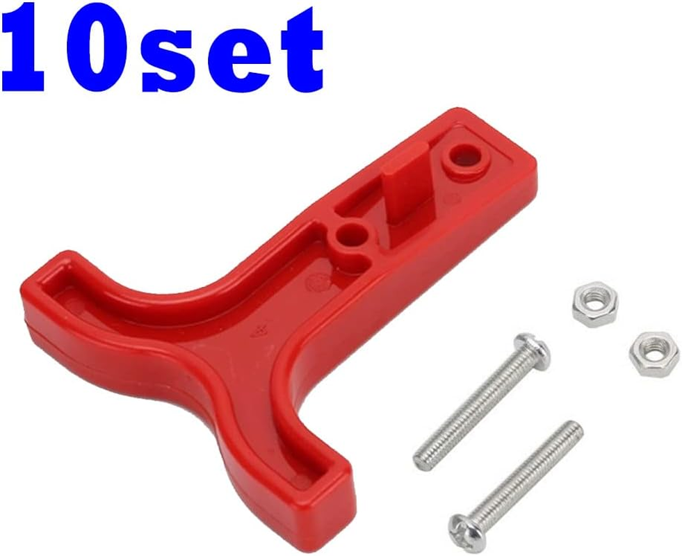 10X Red T Bar Handle for Anderson Style Plug Connectors Tool 50AMP 12-24V 6AWG image number 1