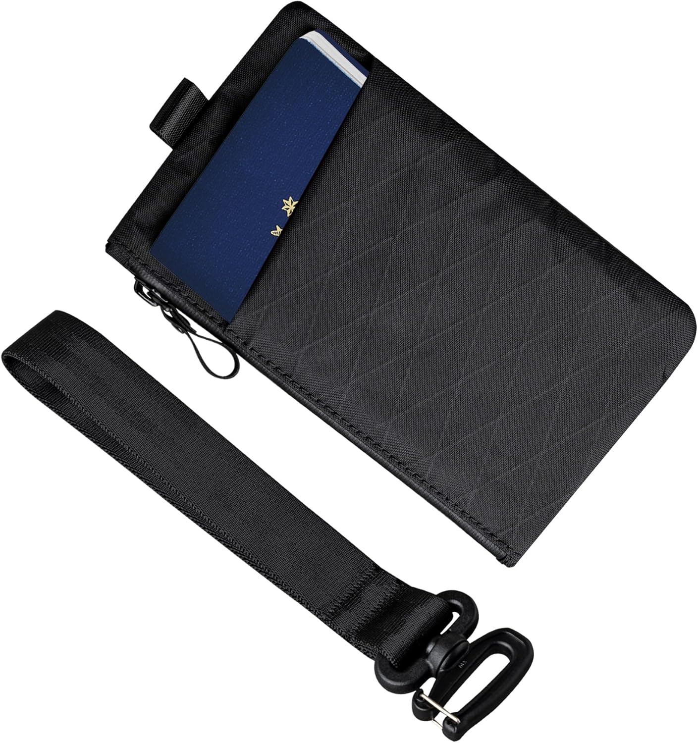 ALPAKA Zip Clutch - Functions as Zipper Passport Wallet and EDC Carrier - Weatherproof and RFID Blocking Material