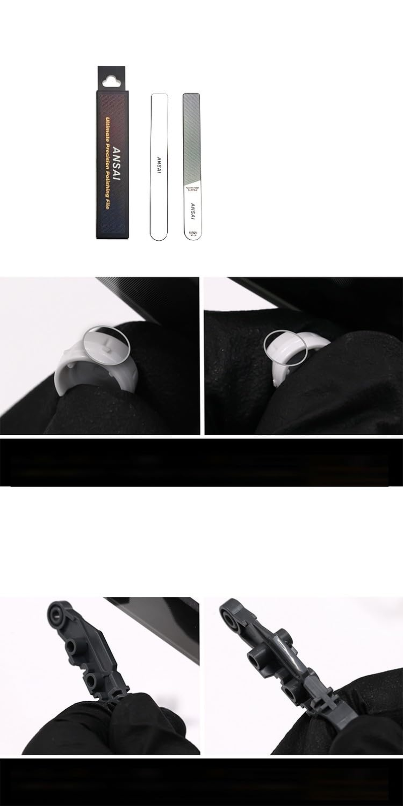 For Gundam Military Model Hobby Polishing,Grinding Tools, Ultimate Precision Files #10000#12000 Mirror Nano Glass Files (SF-15 Mirror Glass File) image number 3