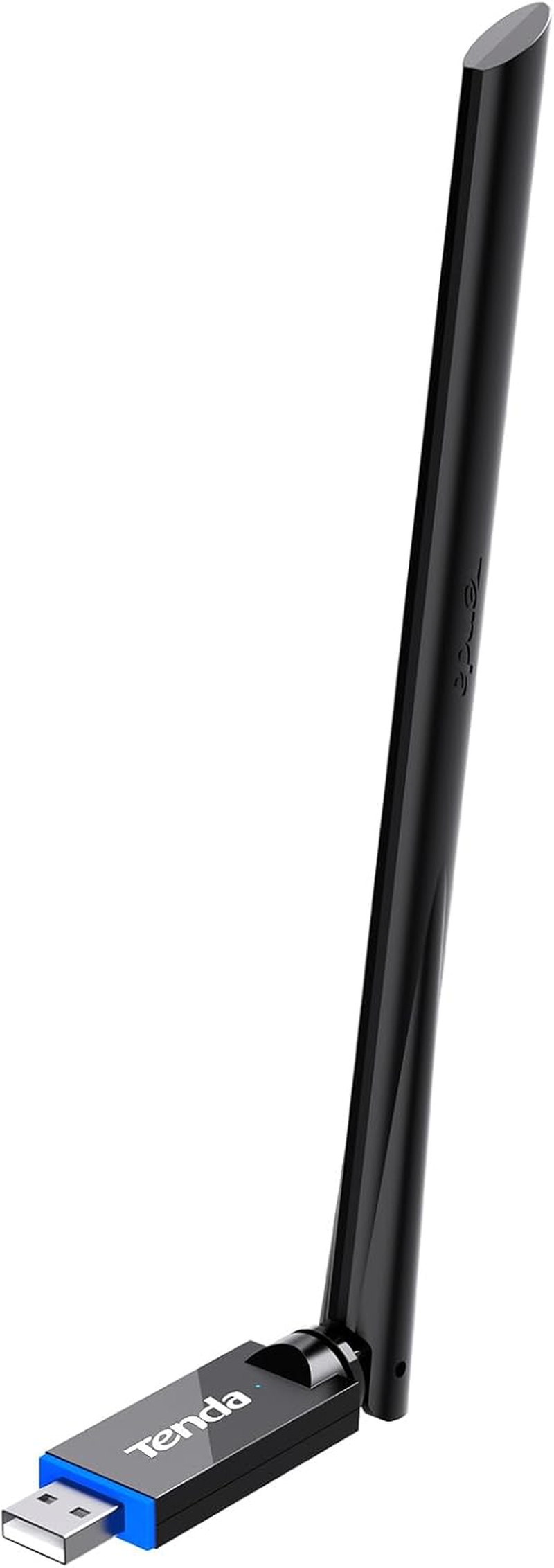 Tenda AX900 Wifi Adapter Wifi 6- Dual-Band 600Mbps 5Ghz/ 286Mbps 2.4Ghz, 6Dbi High Gain Antenna, Wireless Wifi Adapter for Windows 11/10/7/Linux3.10+/Ubuntu, USB Wifi Dongle (U11Pro)