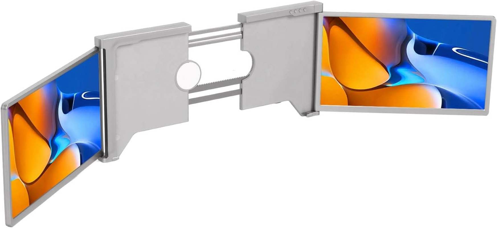 Dpofirs Portable Monitor for Laptop, 13.3In Full HD IPS Dual Triple Monitor Screen Extender for Mac Wins, Laptop Monitor Extender for 13.3 to 17.3In Laptop, Type C (Dpofirs6Bt1Cgk9Sf) image number 3