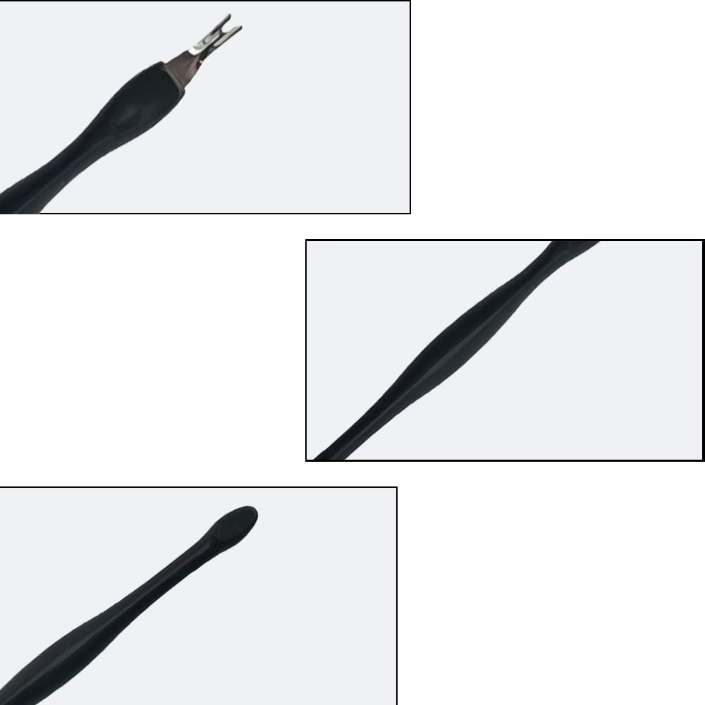 Cuticle Trimmer, 3 Pcs Cuticle Remover, Cuticle Pusher, Nail Cuticle Remover, Nail Art Tools, Nail Cleaner Tool image number 6