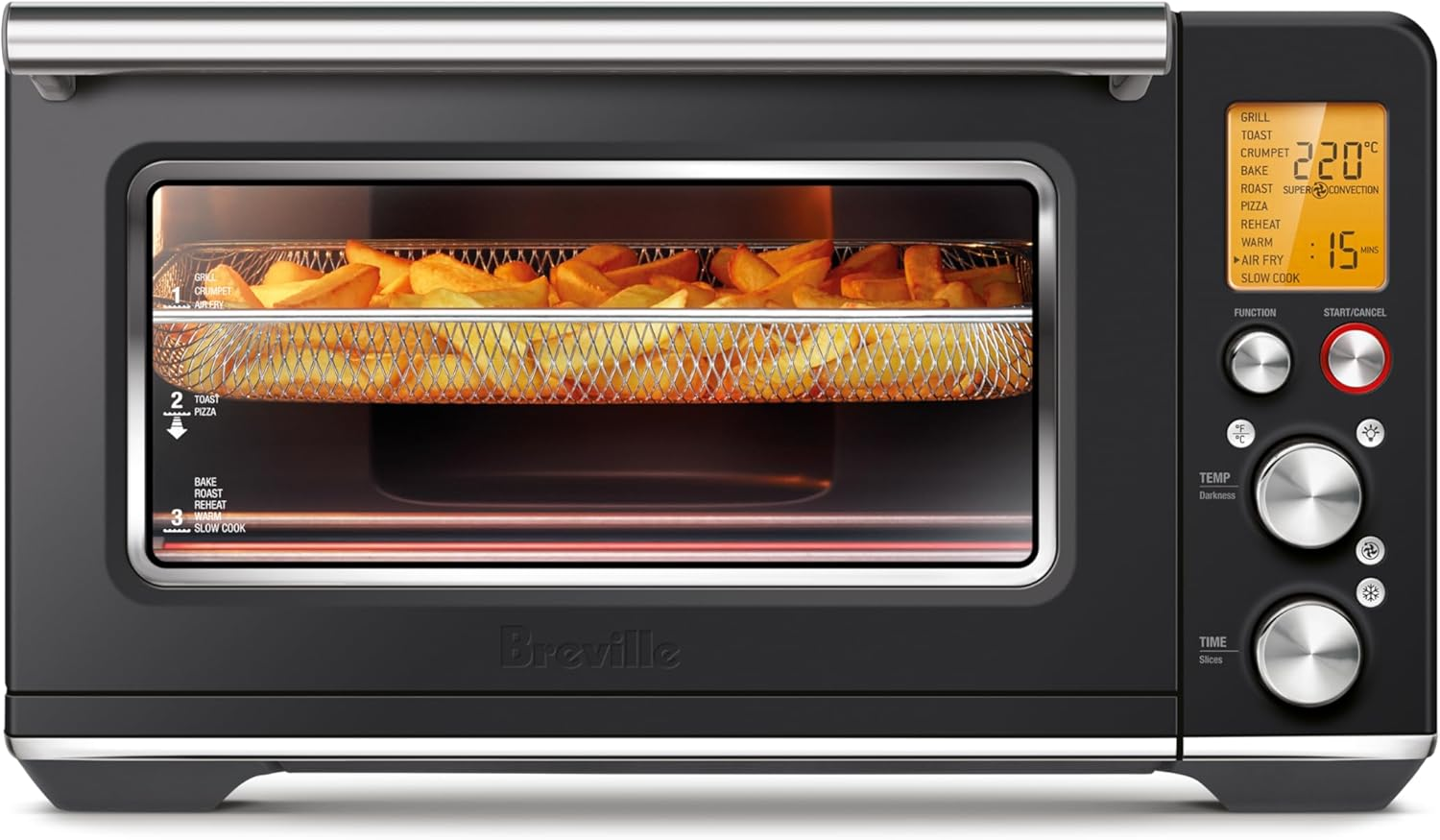 Breville the Smart Oven Air Fryer (Black Truffle), BOV860BTR