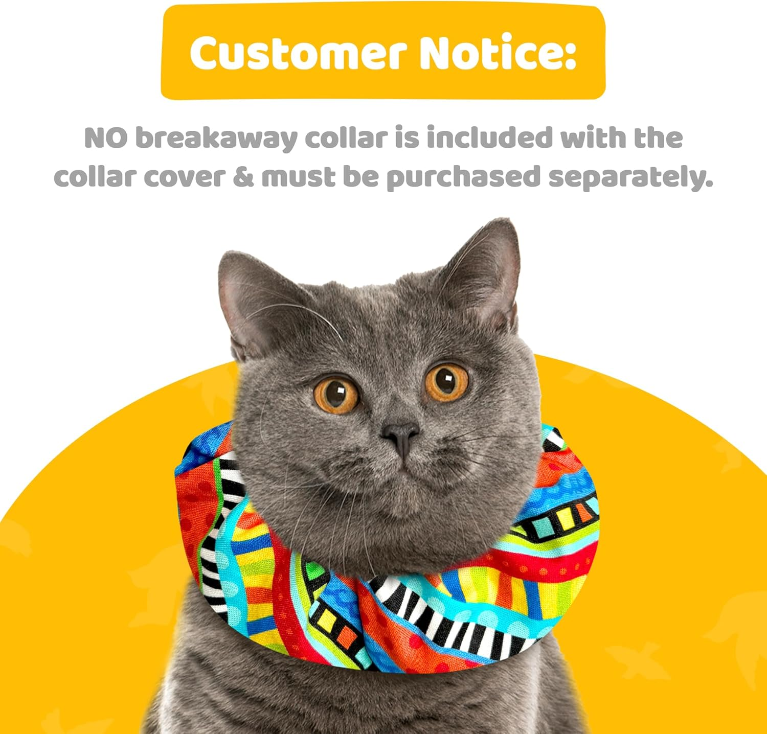 Cat Collar Cover - Bird Warning Cat Collar, Scientifically Proven to Help Prevent Your Cat from Catching Birds