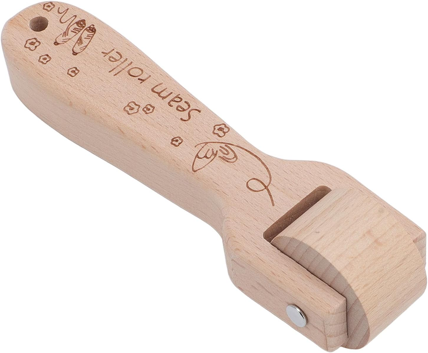 4Pcs Beechwood Seam Roller & Point Turner, Tailors Clapper, Sewing Tool for Flattening Fabrics and Point Pressing, Multipurpose Wooden Tools for Sewing, Quilting, Ironing image number 6