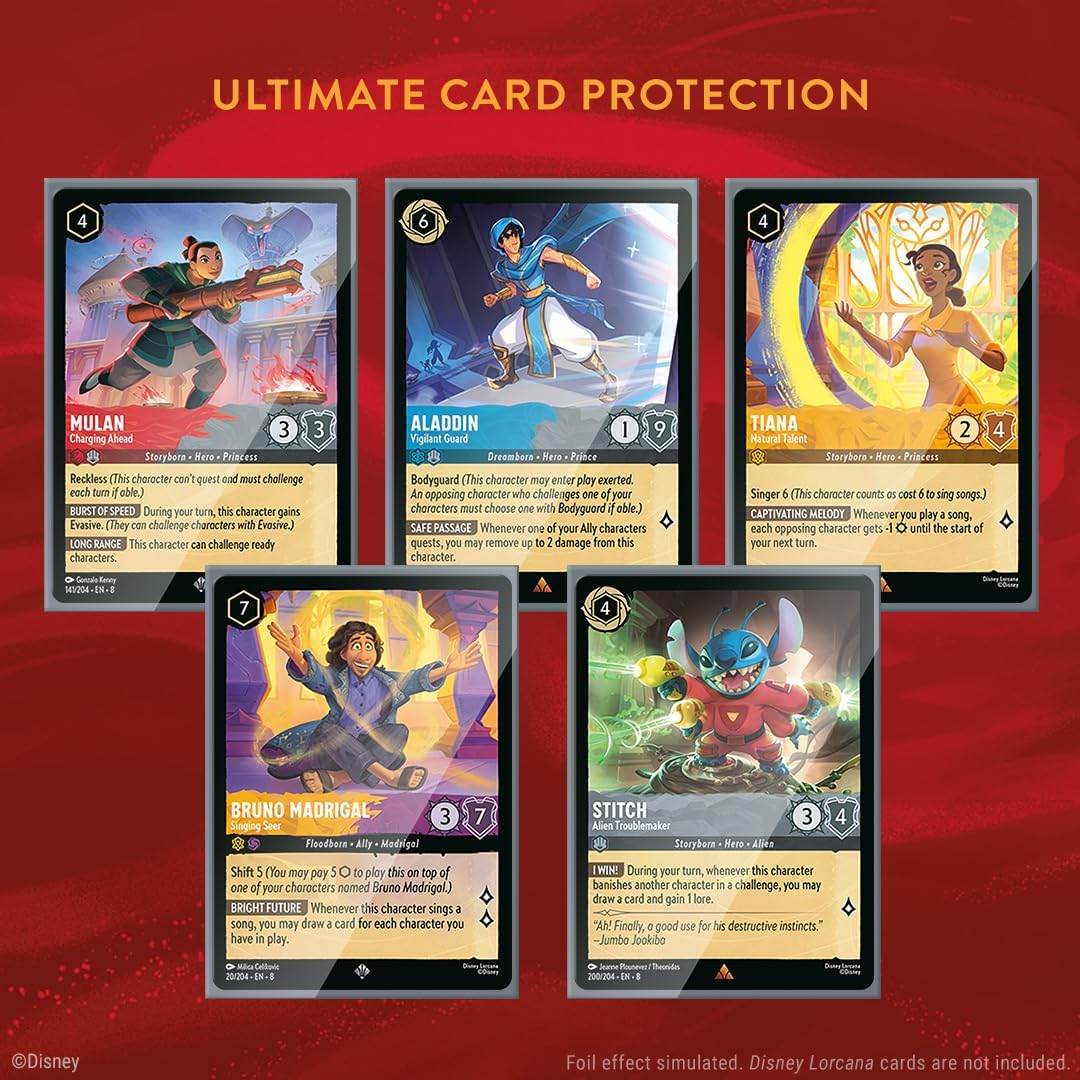 Ravensburger Disney Lorcana S8 Reign of Jafar Sleeves: Tinkerbell &ndash; Giant Fairy Enchanted image number 1