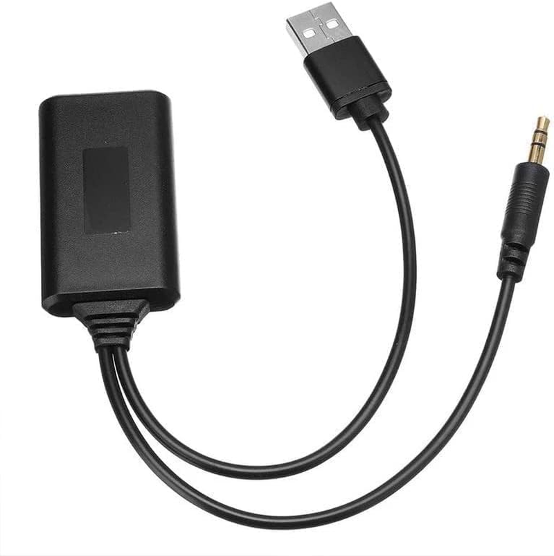 Bluetooth Audio Adapter Auto Aux 3.5Mm Car USB Receiver Cable for Speaker Music image number 2