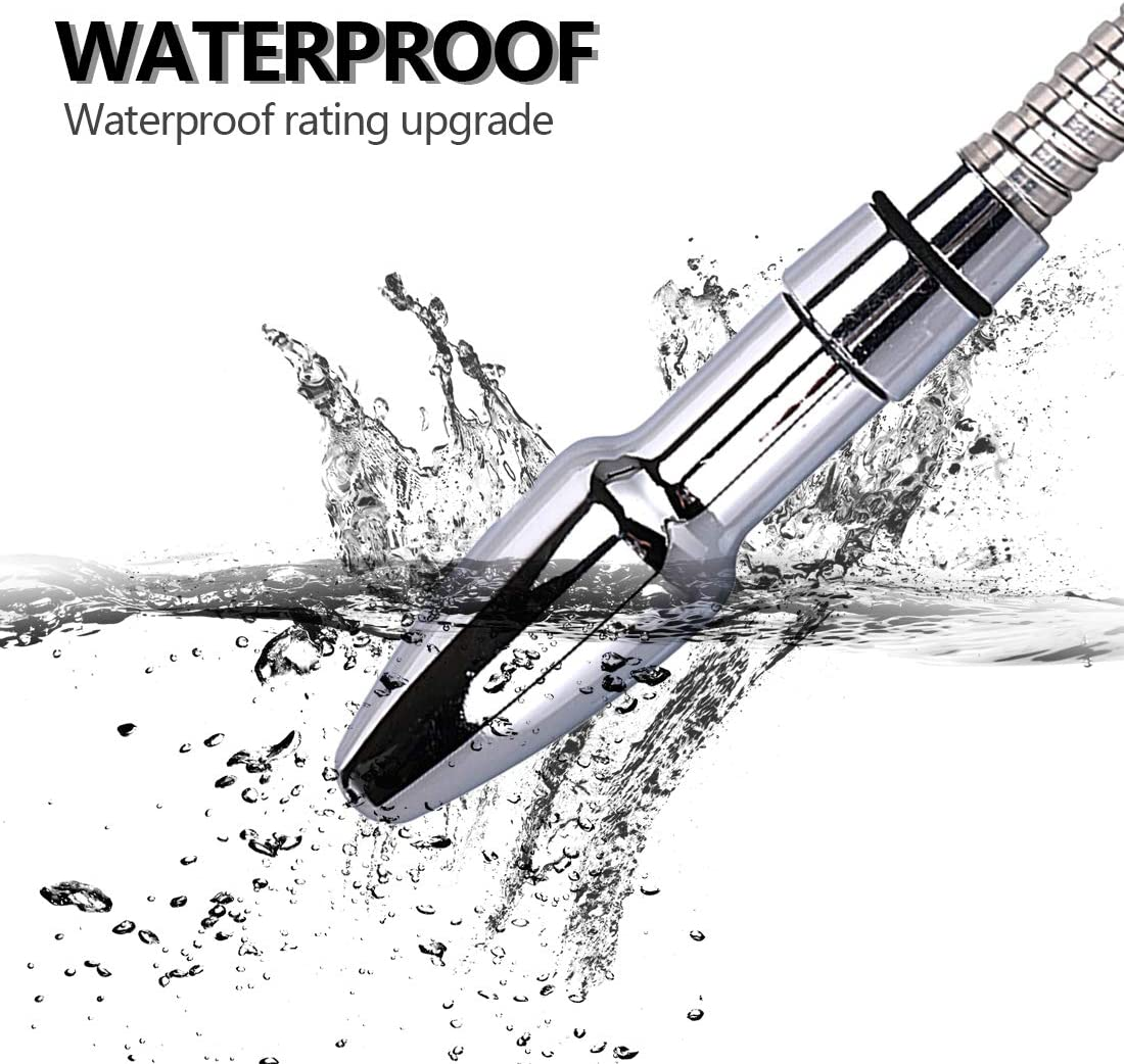 Metal Shower Irrigation System 7 Holes Aluminum Shower Room Bathroom Cleaning System Cleaner (Silver) image number 6