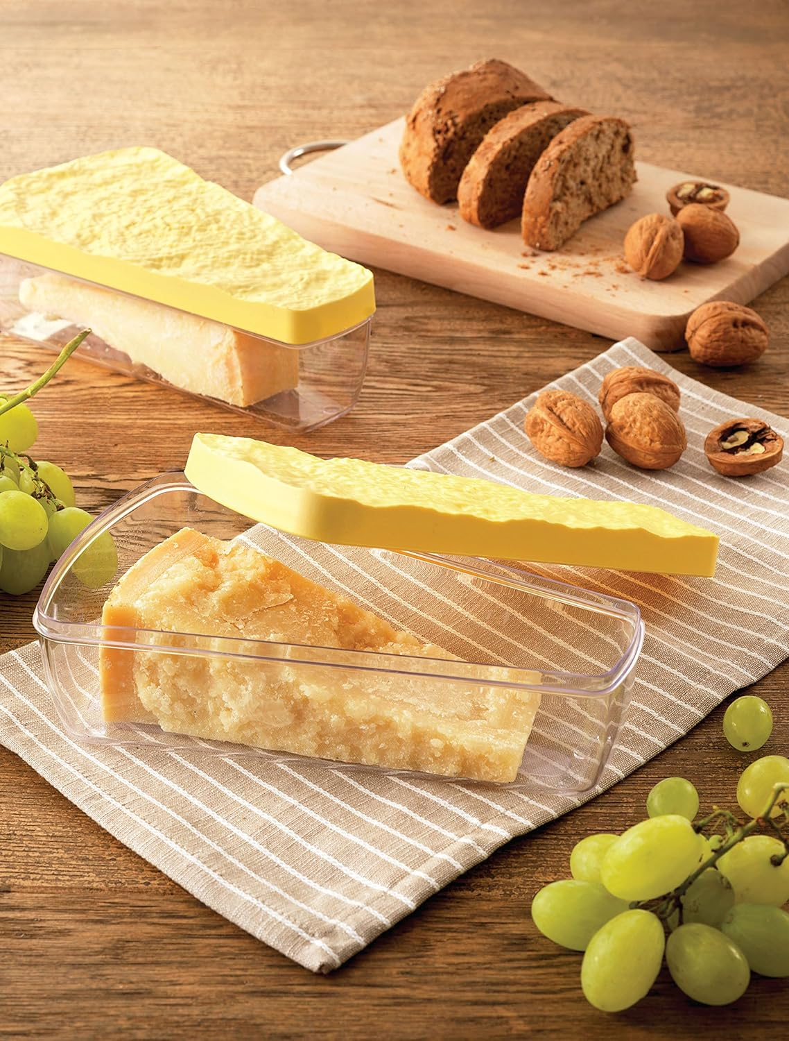 Snips Parmesan Cheese Saver, Cheese Container for Fridge, Made in Italy 0,90 LT, 22 X 12 Cm, image number 3